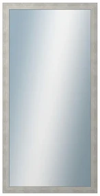 DANTIK - Zrkadlo v rámu, rozmer s rámom 60x120 cm z lišty ANDRÉ veľká strieborná (3157)