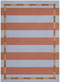 Ručne tkaný vlnený koberec Bamboo