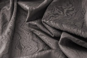 Zatemňovací záves DUNES VELVET 140x250 cm, tmavě šedý Zavesenie: Kovové krúžky