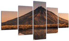 Obraz odrazu hory Taranaki, Nový Zéland (125x70 cm), 40 ďalších rozmerov