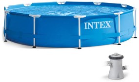 Záhradný bazén kruhový rám 305x76 + čerpadlo INTEX 28202NP