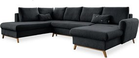 XXXLutz SEDACIA SÚPRAVA, textil, tmavosivá MID.YOU - Sedačky - 001454003025