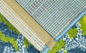 Medipa (Merinos), Detský kusový koberec Diamond Kids 24223/30, 120x170, modrá, detská izba