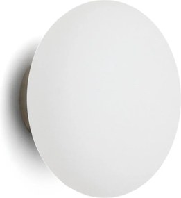 Biele/čierne nástenné svietidlo ø 15 cm Bamila – Kave Home