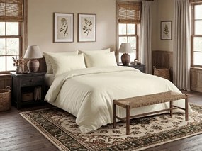 Bavlnené obliečky CALMORA svetlo béžové Rozmer obliečky: 70 x 90 cm | 140 x 200 cm