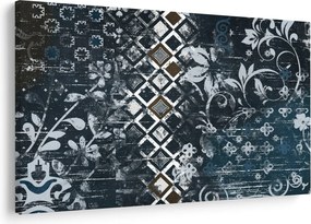 Obraz s kvetinovým dekorom (90x60 cm)