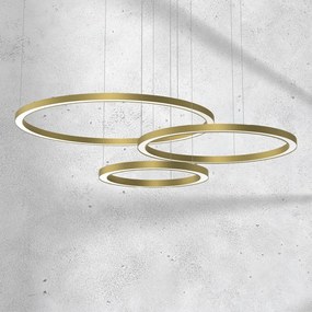 Závesné LED svietidlo Galaxia, 3x LED 85w, 3500k, g