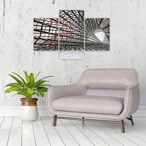 Obraz železné konštrukcie (90x60 cm)