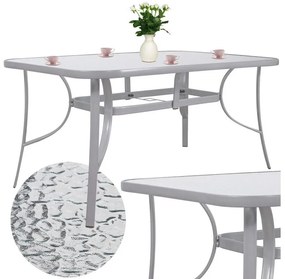 Záhradný stôl SPRINGOS GF1013 - sivý