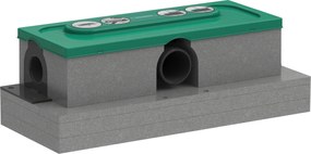 Hansgrohe uBox universal, základné teleso pre lineárne sprchové žľaby pre štandardnú inštaláciu, HAN-01001180