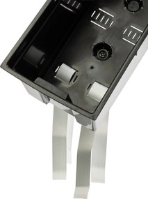 Plastový květináč Bouquet Riflo 56x19 cm bílý