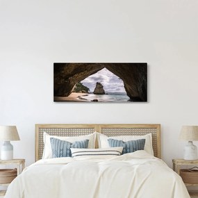 Obraz z jaskyne, Nový Zéland (120x50 cm)