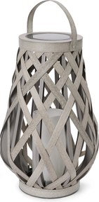 Solárny lampáš, pletený