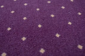 Okrúhly koberec AKTUA Breny fialový