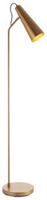 Endon 107528 - Stojacia lampa KARNA 1xE27/10W/230V mosadz