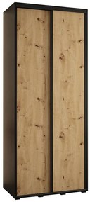 Skriňa 45 Canaris 1 120 čierna/artisan/čierna