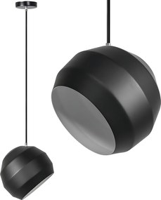 Toolight - Stropná lampa 1xE27 APP381-1CP, čierna, OSW-05013