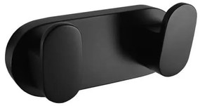 Háčik RAV SLEZÁK Yukon čierna matná YUA0106CMAT, 1 ks