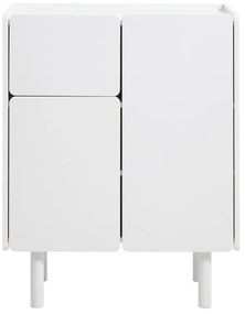 Dizajnová skrinka Feliciana 100 cm biela