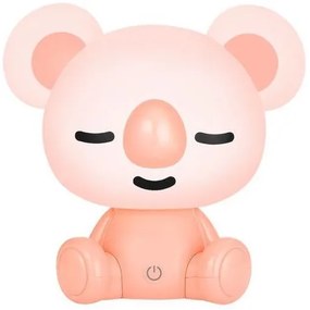 Zuma Line KDR-611-PK - LED Detská dotyková stolná lampa KOALA LED/3W/230V