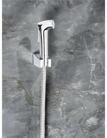 WENKO 23999100 - Bidetová súprava Systém úspory vody 12x7 cm lesklý chróm/strieborná
