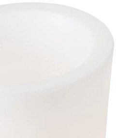 Inteligentná vonkajšia stojaca lampa kvetináč biela IP65 vrátane LED Wifi A60 - Verano
