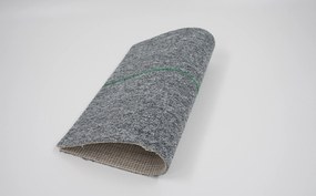 Associated Weavers, Koberec metráž Medusa 90, na mieru, šíře 4m, šedá, ab (mriežka), chodba / predsieň