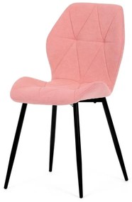 Jedálenská stolička CT-285 PINK2 ružová látka