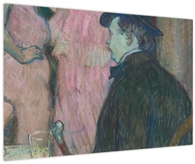 Obraz - Henri de Toulouse-Lautrec, Maxime Dethomas, reprodukcia (90x60 cm)