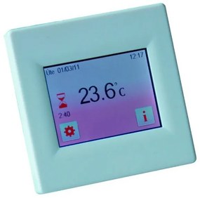 Sapho, Dotykový digitálny termostat pre reguláciu vykurovacích rohoží, 124091