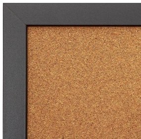 Combi Board blackboard / korok 45 × 60 cm, čierna