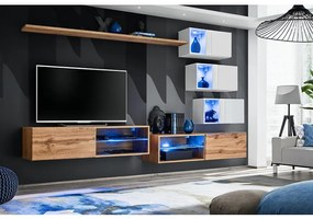 Obývacia Stena Switch Xxiv Wotan/Biely