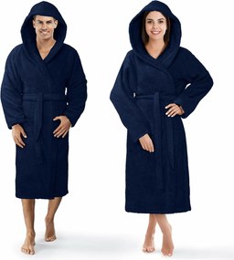 Froté župan ROBIN tmavomodrý Veľkosť: L/XL