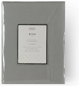 SATÉNOVÉ OBLIEČKY DINA 200X220 CM, 2KS 70X80 CM SVETLOSIVÉ