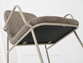 Stolička Ulrika (tmavobéžová + béžová). Vlastná spoľahlivá doprava až k Vám domov. 1111284