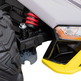 Ramiz Buggy Racing 5 batériové auto pre deti +3. Sivá + motory 2x200W + diaľkové ovládanie + pomalý štart