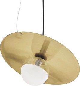 Toolight Toolight, stropné svietidlo 1xG9 APP1417-CP, zlatá-čierna, OSW-02464