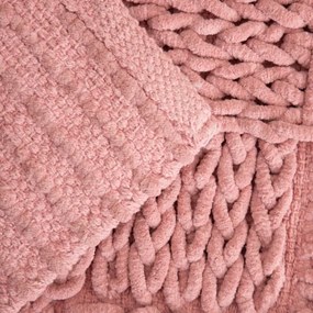Kúpeľňový koberček TENU ružový 768972