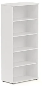 Vysoká skriňa Visio 80 x 38,5 x 183,5 cm, biela