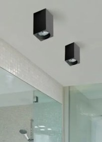 Bodové svetlo Mini square čierne