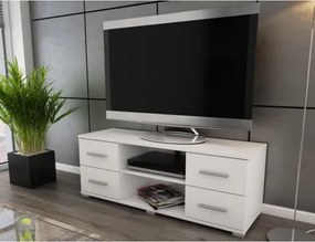 TV stolík Oskar TV, biely, 120 cm%