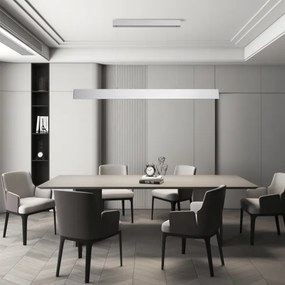 Brilagi - LED Stmiev. luster na lanku SLIMLINE LED/40W/230V 3000-6000K strieborná +DO