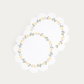 Podložka pod tanier FLORIVA krémová 775574 (2 ks)