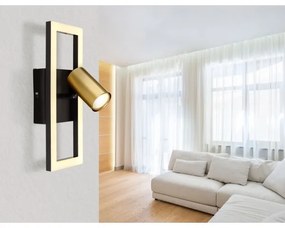 Globo 57032-1- LED Nástenné bodové svietidlo MARRIE 1xGU10/5W/230V + LED/12W/230V