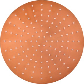 Slezák - RAV Hlavová sprcha okrúhla kovová ø 30 cm so 4-otvorovými tryskami - KS0001/4ZRK, Ružové zlato kartáčovaná