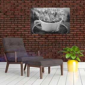 Obraz - Šálka prírody (90x60 cm)