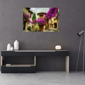 Obraz - Stredomorská lenivá ulička (90x60 cm)