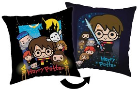 Jerry Fabrics Vankúš Harry Potter Friends, 40 x 40cm
