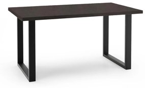 Rozkladací jedálenský stôl BOWEN tmavý betón Rozmer stola: 140/240x80cm