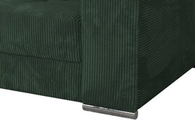 Pohovka Richard, fľaškovo zelená látka